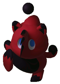 3D Sertimus the Chao in a cool pose